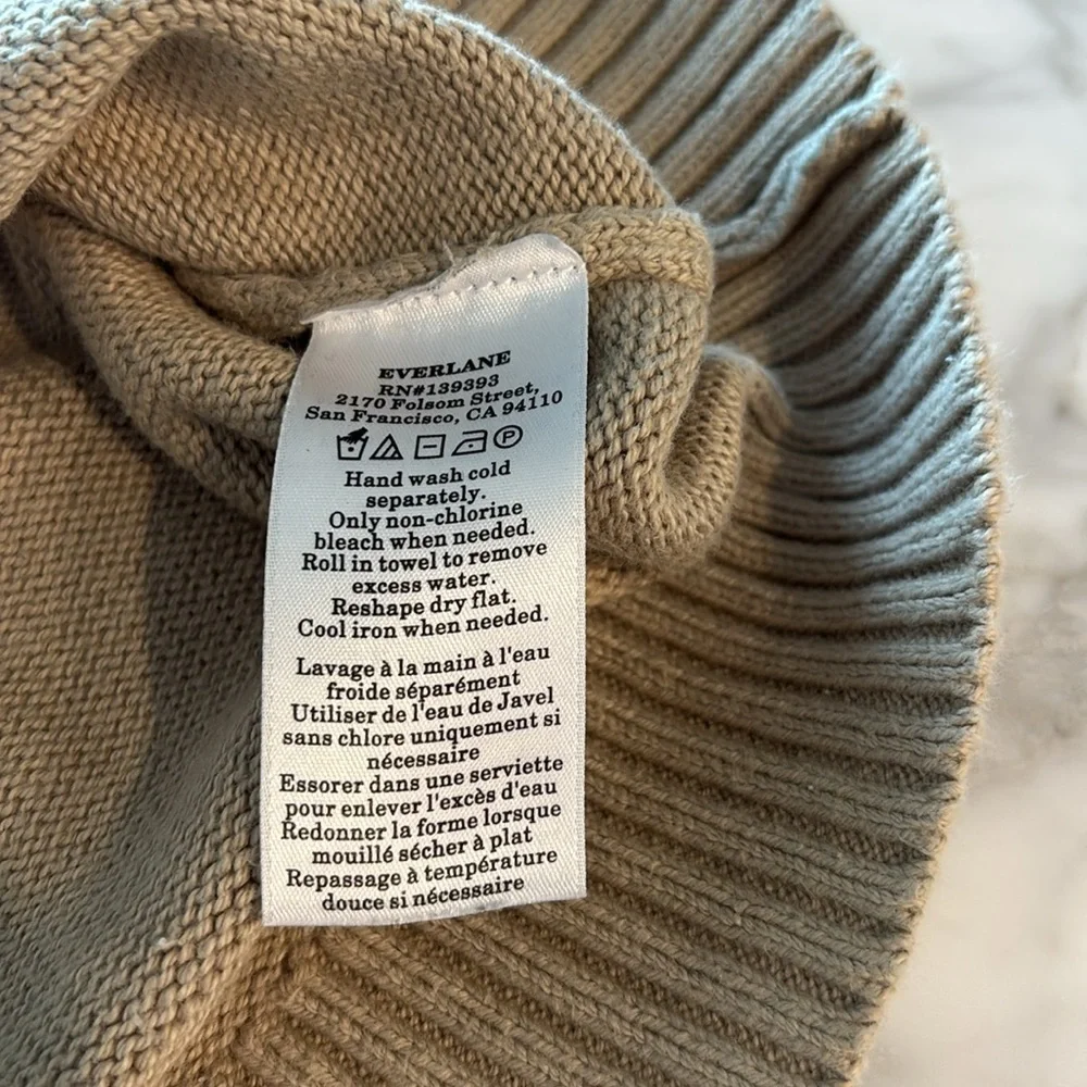 Men's taupe Sweater, Everlane, size Medium